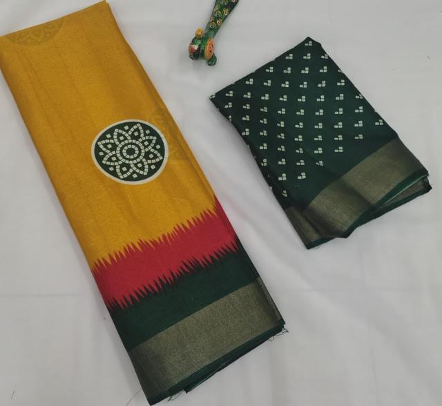 GC printed surat designer saree